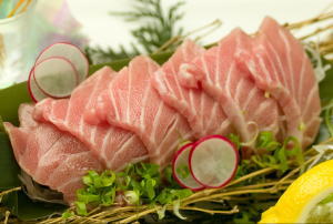 O-toro no sashimi