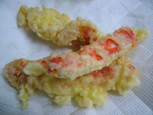kani no tempura