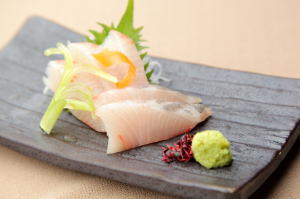 kanpachi no sashimi