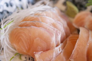 Niji Masu no sashimi